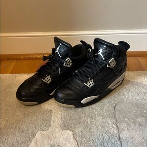 Nike Air Jordan 4 Black Oreo size 9